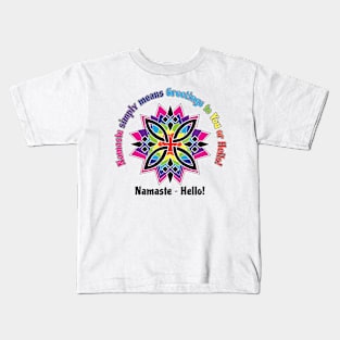 Star Namastar Kids T-Shirt